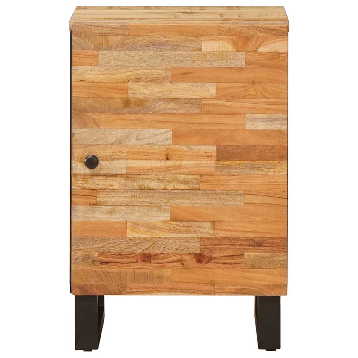 Badeværelsesskab Naturfarvet 38 x 33 x 58 cm Massivt mangotræ - Billede 3