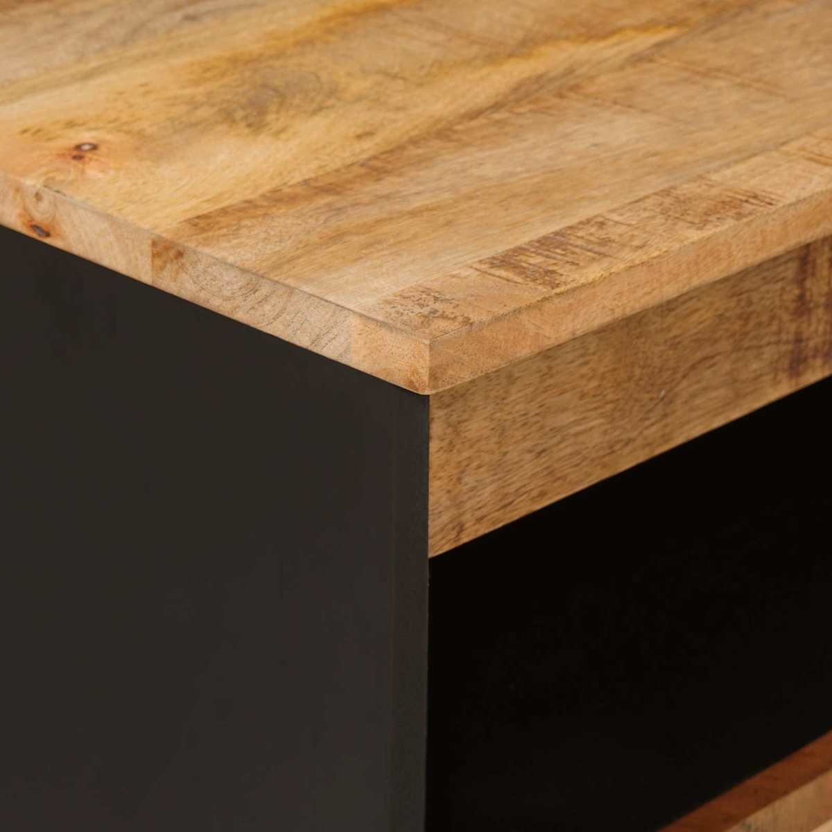 Sideskab Brun 60 x 33 x 75 cm Massivt mangotræ - Billede 6