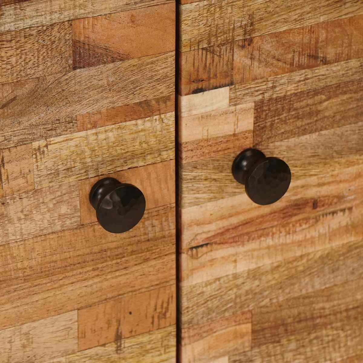 Sideskab Brun 60 x 33 x 75 cm Massivt mangotræ - Billede 7