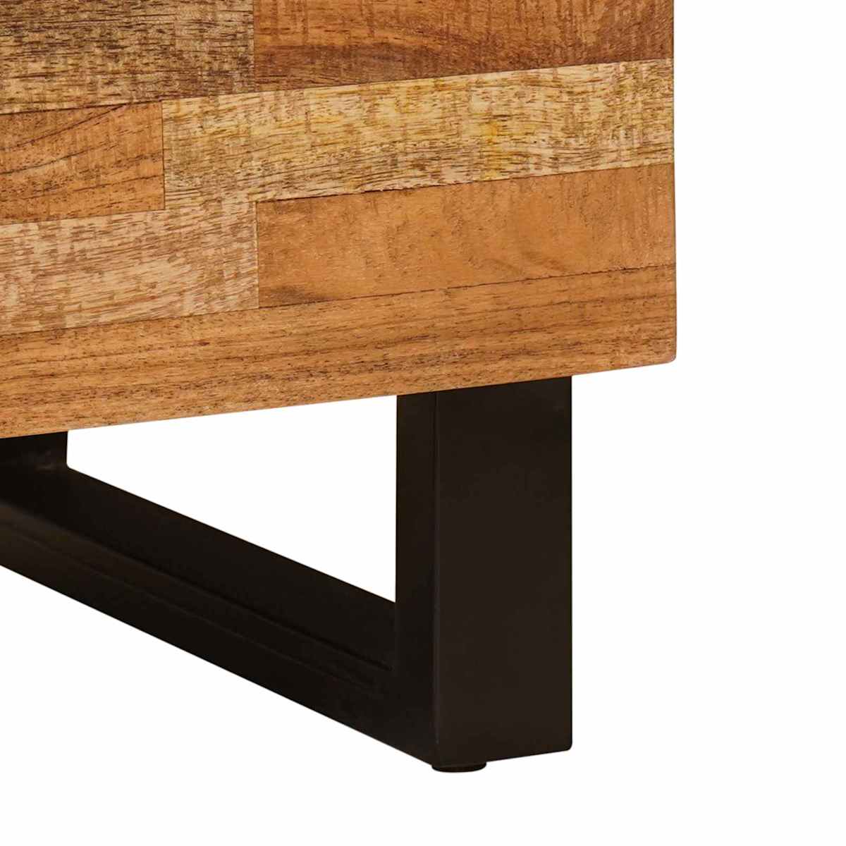 Sideskab Brun 60 x 33 x 75 cm Massivt mangotræ - Billede 8