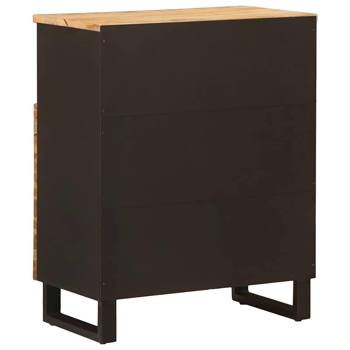 Sideskab Brun 60 x 33 x 75 cm Massivt mangotræ - Billede 5