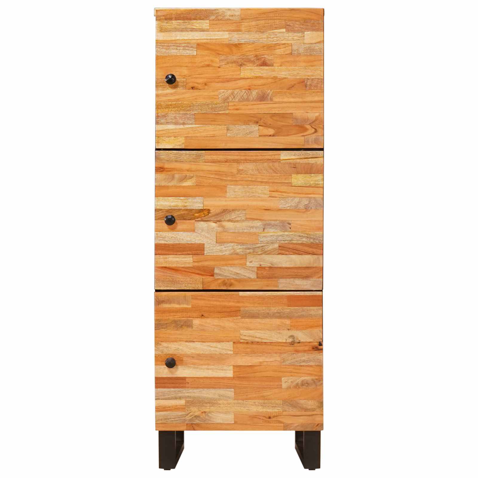 Thumbnail - vidaXL Aufbewahrung Highboard mit Regal Braun 40 x 33,5 x 110 cm