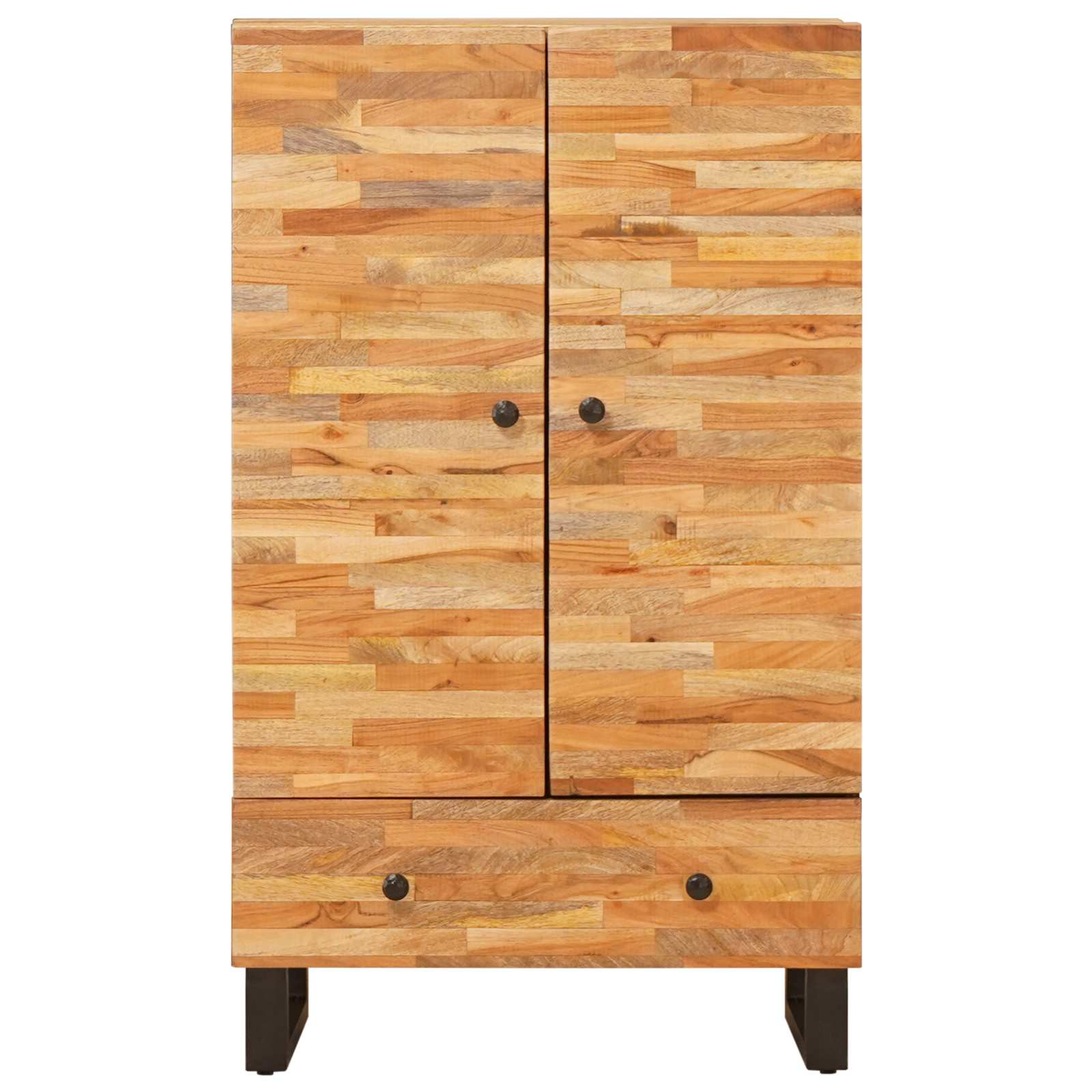 Thumbnail - vidaXL Aufbewahrung Highboard mit Speicher Braun 60 x 33,5 x 100 cm