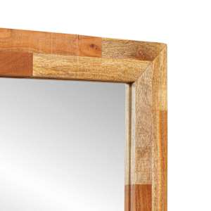 Koupelnové zrcadlo Artisanový dub 50 x 70 x 2,5 cm - obrázek 4