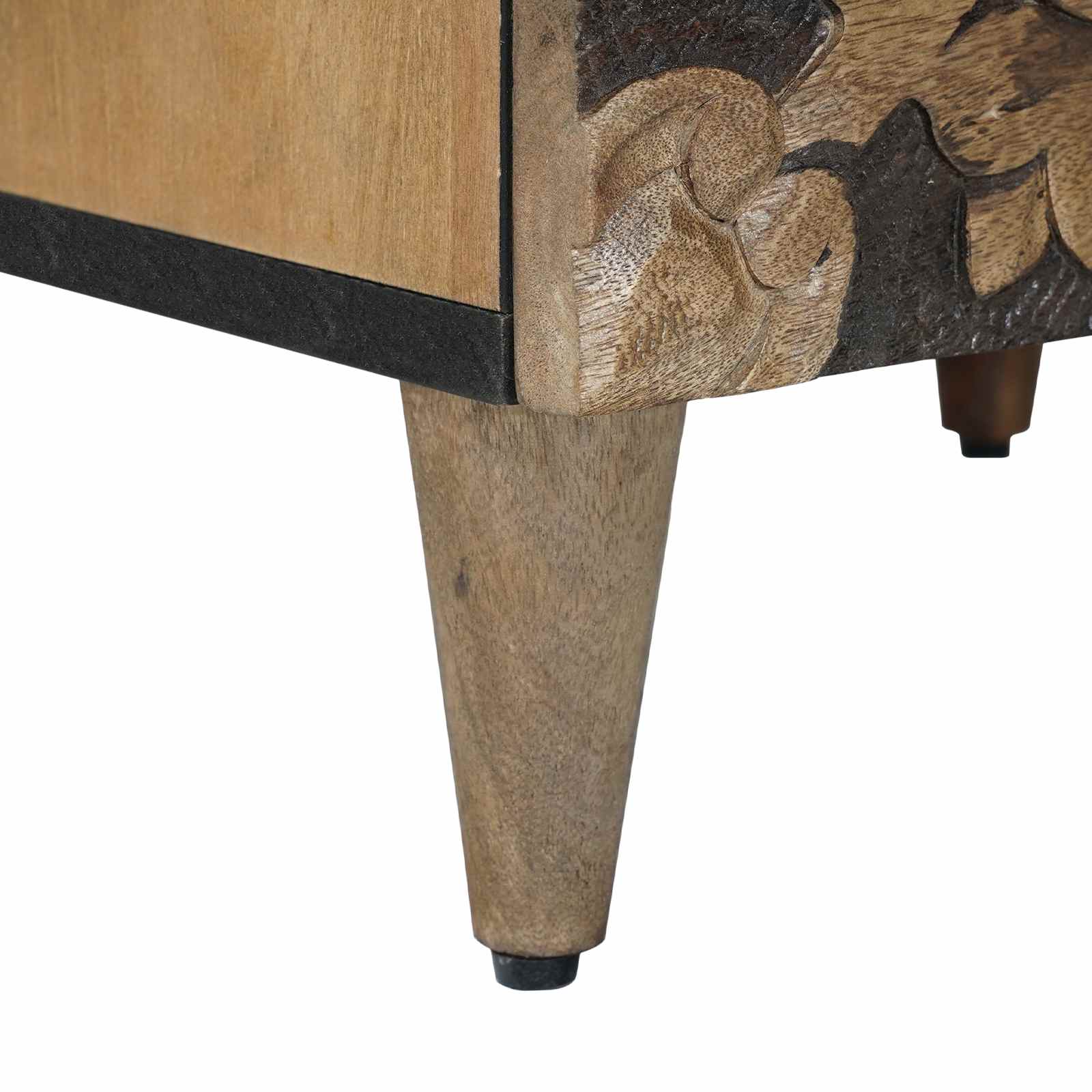 Nachtkastje 2 pcs Bruin 40 x 33,5 x 46 cm Massief Mango Hout image 9