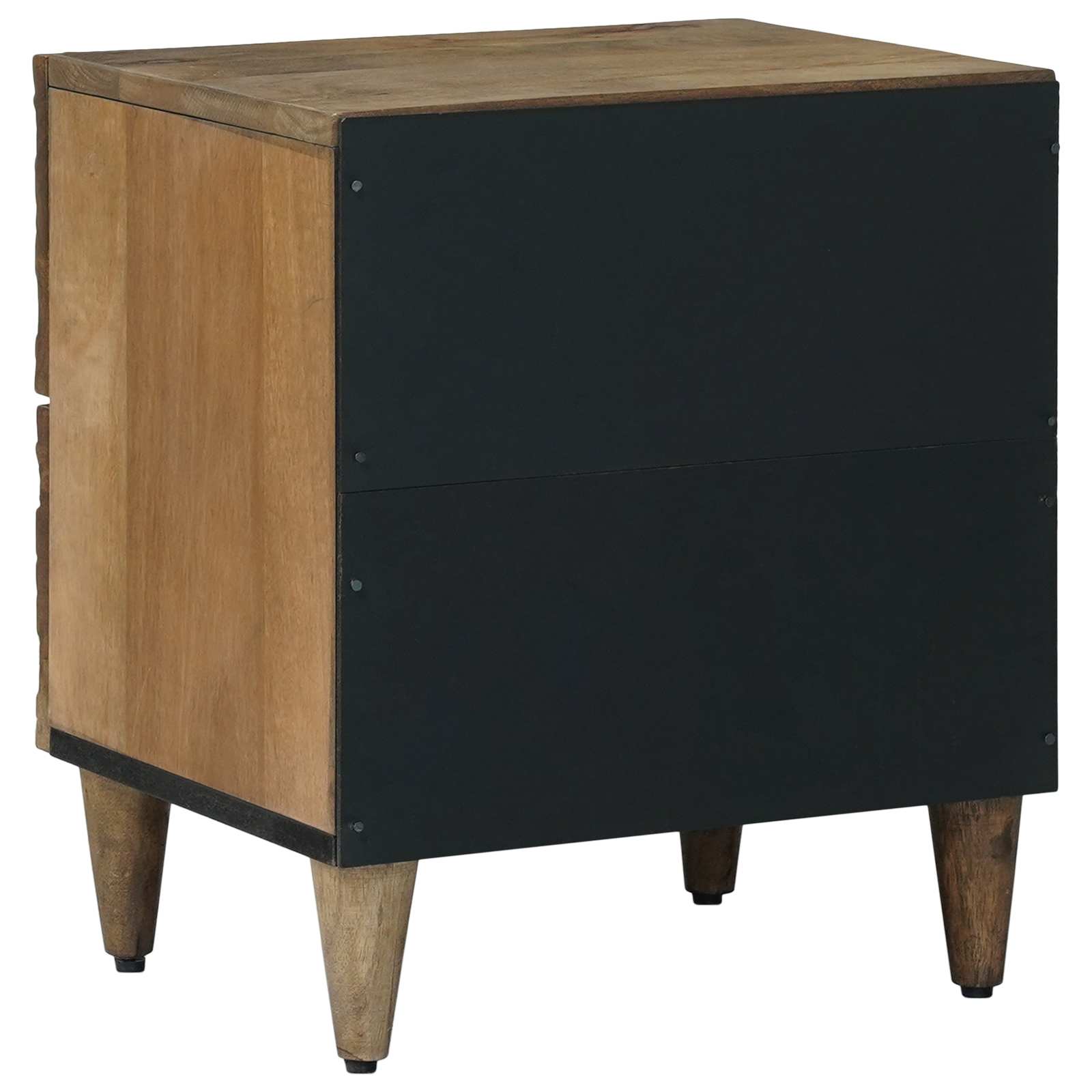 Nachtkastje 2 pcs Bruin 40 x 33,5 x 46 cm Massief Mango Hout image 6