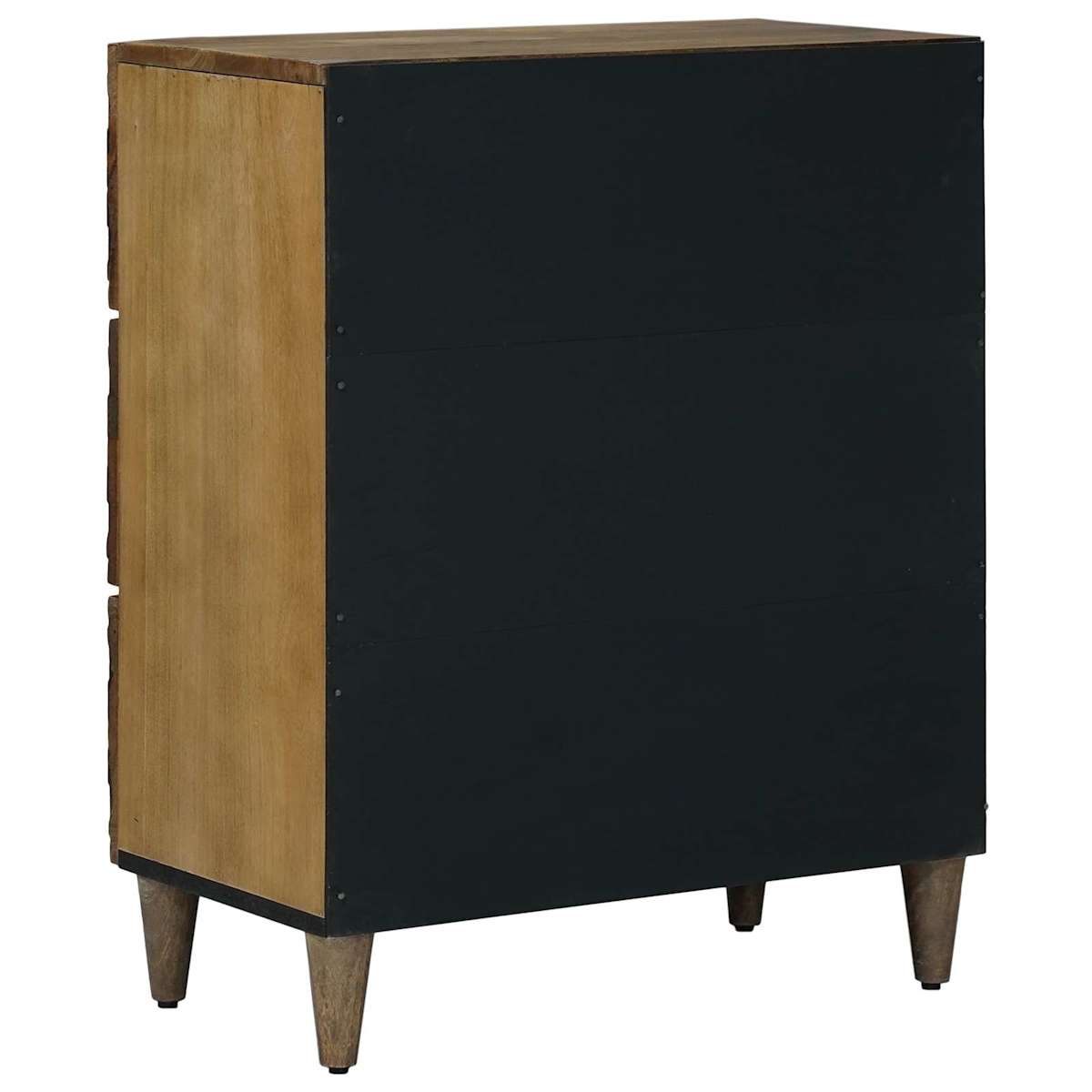 Opbevarings Sideboard 60 x 33 x 75 cm Massivt mangotræ Brun - Billede 5