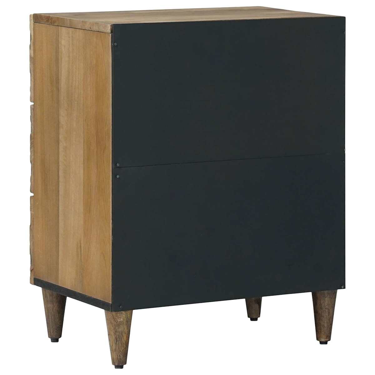 Sengekabinett Brun 50 x 33 x 60 cm Massivt mangotræ - Billede 5