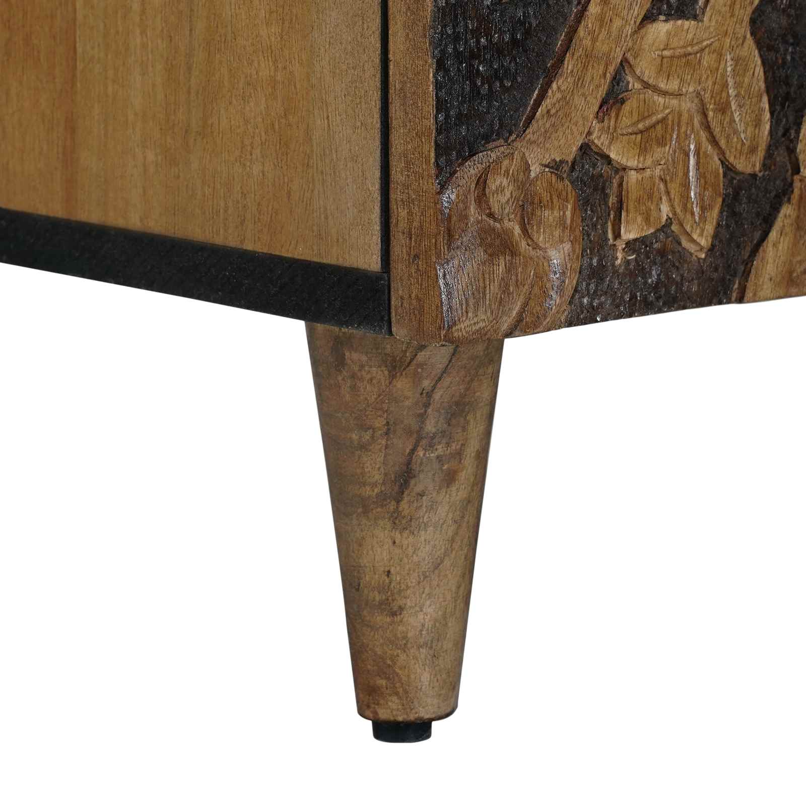 Badkamer wastafelkast Bruin 62 x 33 x 58 cm Massief Mango Hout image 9