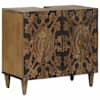 vidaXL Vannitoa kraanikausi kapp Pruun 62 x 33 x 58 cm Tugev mango puu