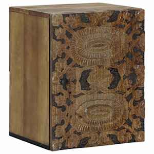vidaXL Vannitoa rippkapp Pruun 38 x 33,5 x 48 cm Tugev mango puu