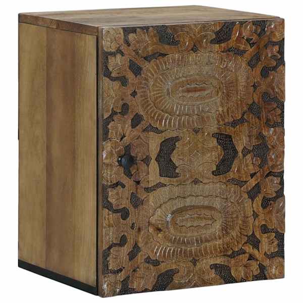 vidaXL Vannitoa rippkapp Pruun 38 x 33,5 x 48 cm Tugev mango puu