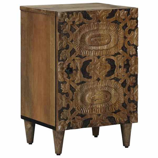 vidaXL Vannitoa kapp Pruun 38 x 33,5 x 58 cm Tugev mango puu