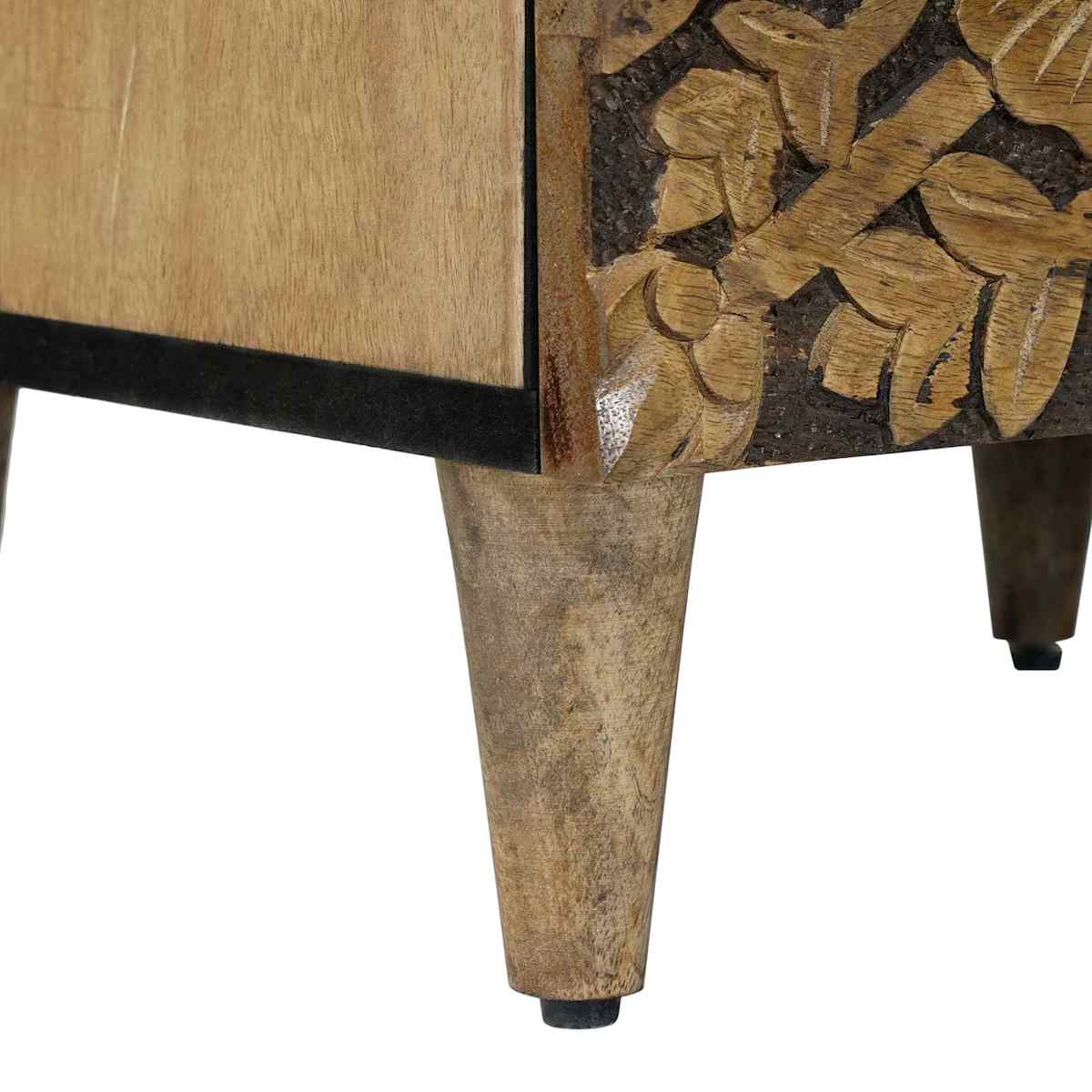 Sideboard Brun 40 x 33 x 75 cm Massivt mangotræ - Billede 8