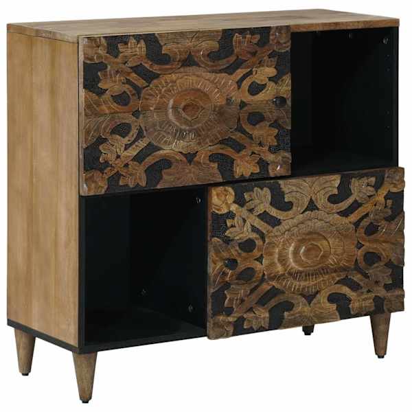 vidaXL K&otilde;ide ladustamisega Pruun 80 x 33,5 x 75 cm Tugev mango puu