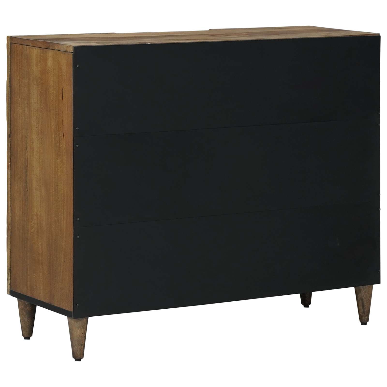 Dressoir met plank Bruin 90 x 33,5 x 75 cm Massief Mango Hout image 5