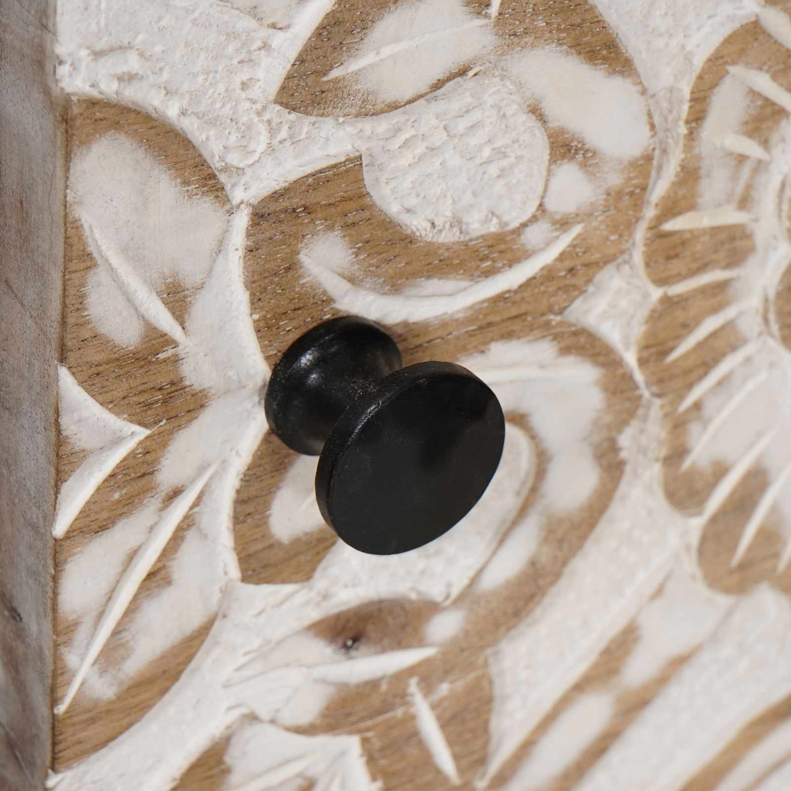 Salontafel Wit 100 x 54 x 40 cm Massief Mango Hout image 7