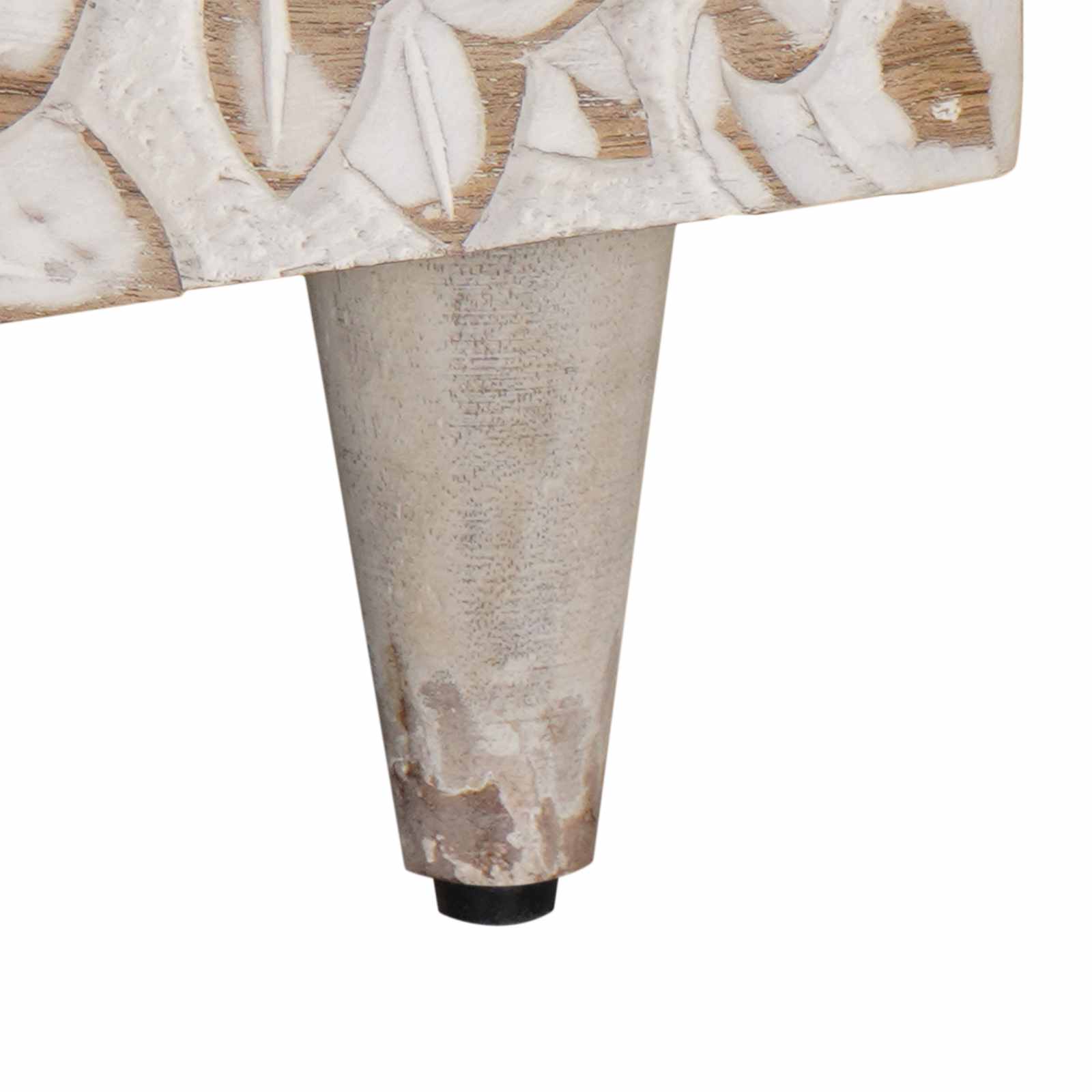 Salontafel Wit 100 x 54 x 40 cm Massief Mango Hout image 8