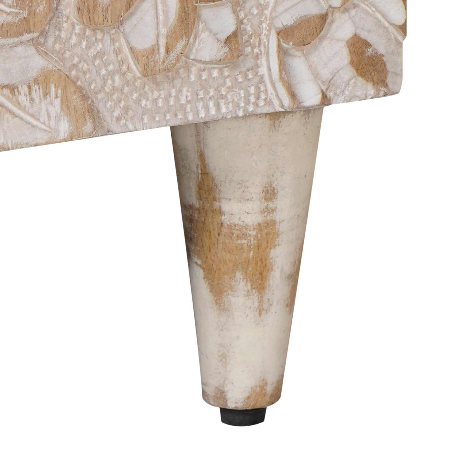 Badkamer wastafelkast Wit 62 x 33 x 58 cm Massief Mango Hout image 9