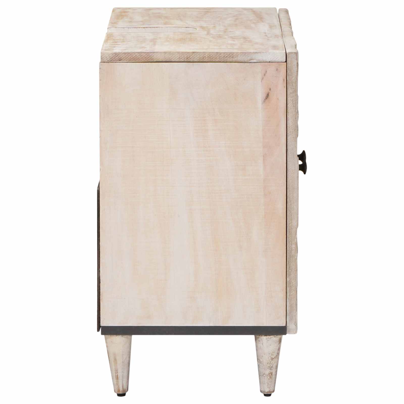 Badkamer wastafelkast Wit 62 x 33 x 58 cm Massief Mango Hout image 4