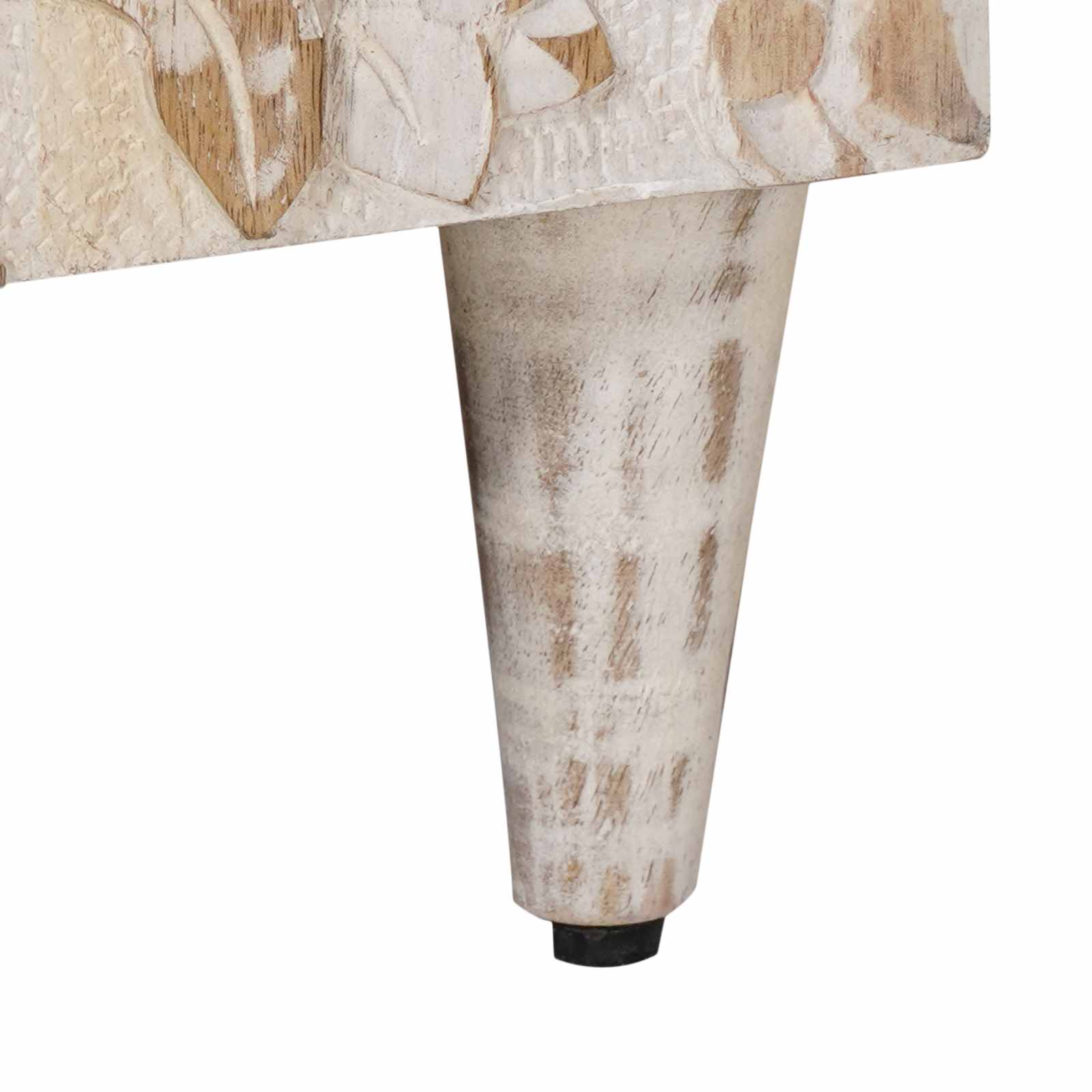 Badkamerkast Wit 38 x 33,5 x 58 cm Massief Mango Hout image 8