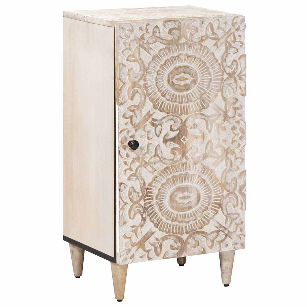 Sideboard med dør 40 x 33,5 x 75 cm Massivt mangotræ