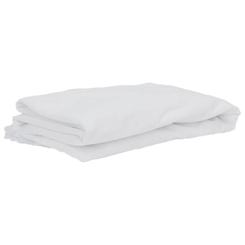 vidaXL Chránič matrace bílý 180 x 220 cm nepropustný