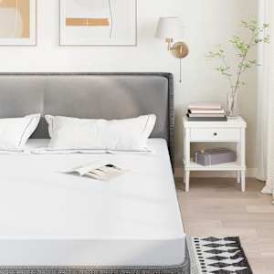 Zaščita za žimnico bela 200x220 cm vodoodporne