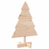 vidaXL puidust j&otilde;ulupuu kaunistuseks, 70 cm, puit