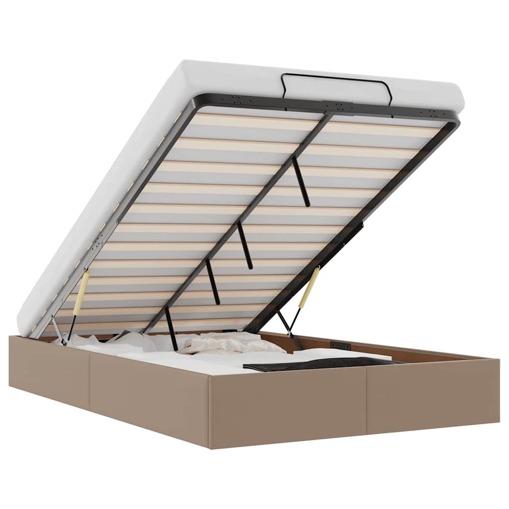 vidaXL     Cappucino120x190 cm Faux Leather