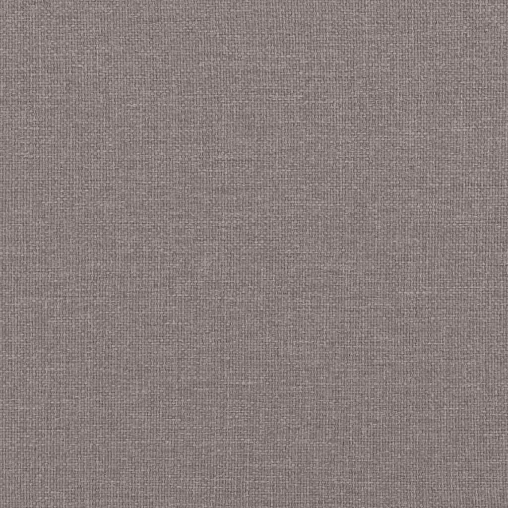 Osmanský rám postele bez matrací taupe 160x200 cm textil - obrázek 13
