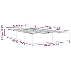 Osmanský rám postele bez matrace tmavě zelené 120x190 cm samet - obrázek 14