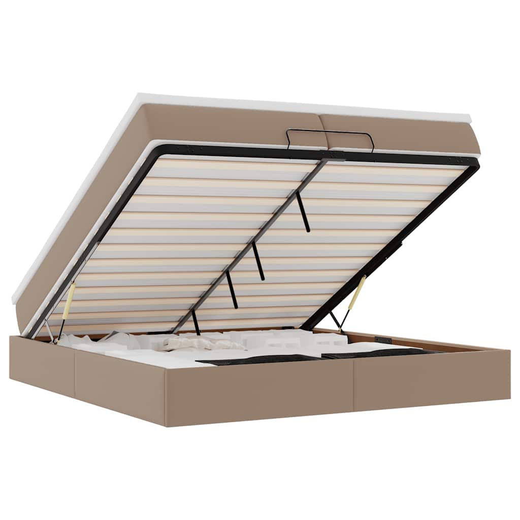 vidaXL ±½ µ²¬ µ ±± Cappucino 200x200cm Faux Leather