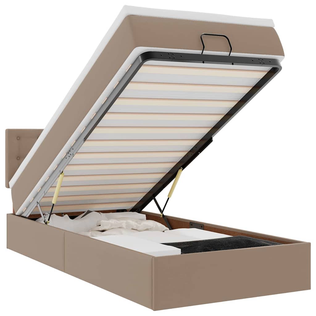 vidaXL     Cappucino 100x200cm Faux Leather