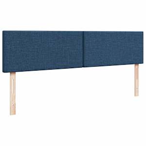 Osmanský rám postele s matrací modrá 180x200cm textil - obrázek 9
