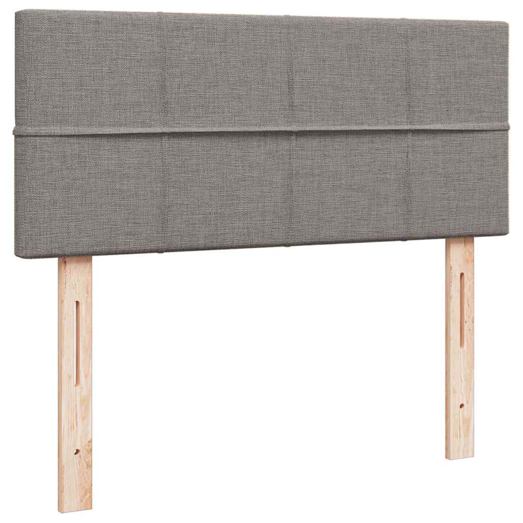 Osmanský rám postele s matrací taupe 120x190cm textil - obrázek 9