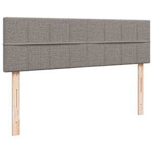 Osmanský postel s matrací taupe 140x190 cm textil - obrázek 9