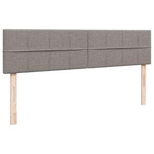 Osmanský rám postele s matrací taupe 180x200cm textil - obrázek 9
