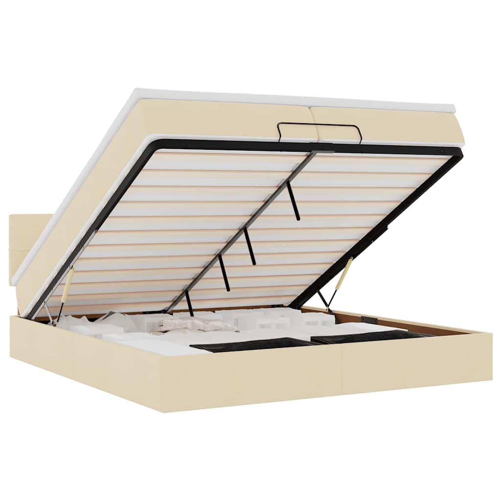 vidaXL     Cream 200x200 cm