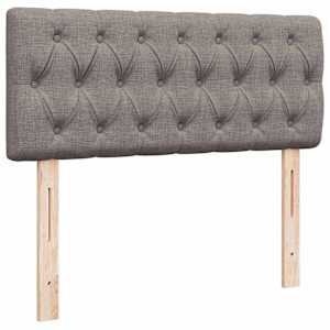 Osmanský rám postele s matrací taupe 120x190cm textil - obrázek 9
