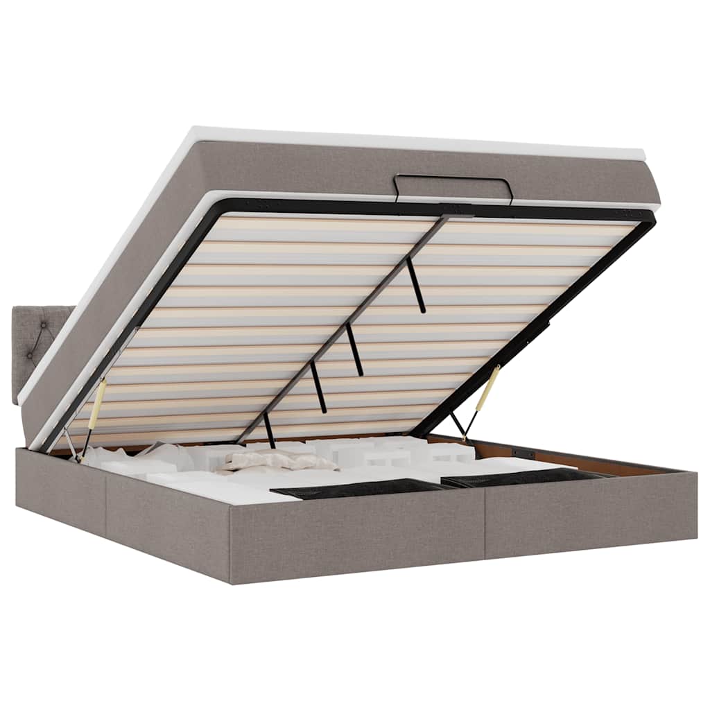 vidaXL     Taupe 160x200cm