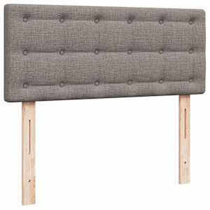 Osmanský rám postele s matrací taupe 120x190cm textil - obrázek 9