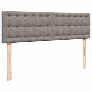 Osmanský postel s matrací taupe 140x190 cm textil - obrázek 9