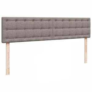 Osmanský rám postele s matrací taupe 180x200cm textil - obrázek 9
