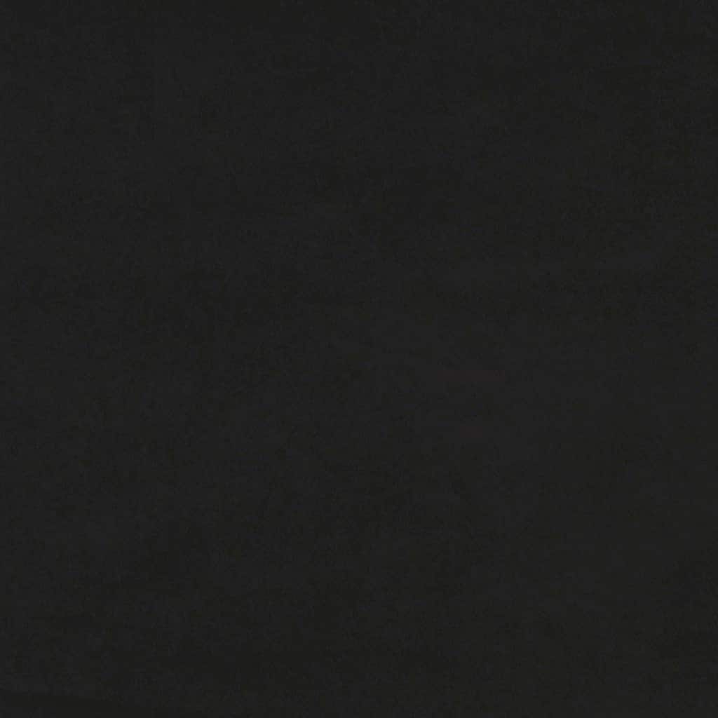 Osmanský rám postele s matrací černá 80x200cm samet - obrázek 15