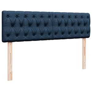 Osmanský rám postele s matrací modrá 160x200cm textil - obrázek 9