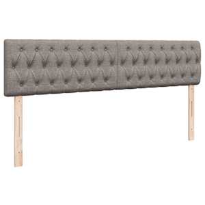 Osmanský rám postele s matrací taupe 180x200cm textil - obrázek 9