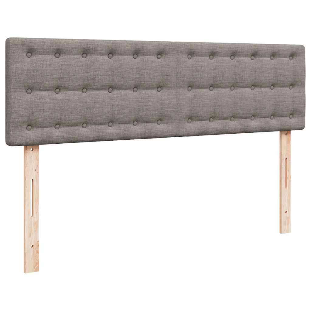 Osmanský rám postele s matrací taupe 160x200cm textil - obrázek 9
