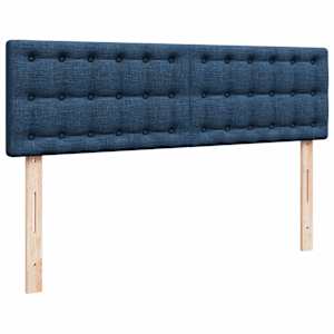 Osmanský rám postele s matrací modrá 160x200cm textil - obrázek 9