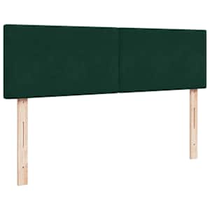 Osmanský rám postele s matracíes tmavě šedá 160x200cm samet - obrázek 9